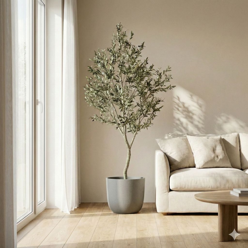 Veštačko drvo masline 240cm u plastičnoj saksiji - Slika 2