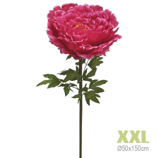 Veštački GIGA cvet bozura ciklama XXL150cm-50cm