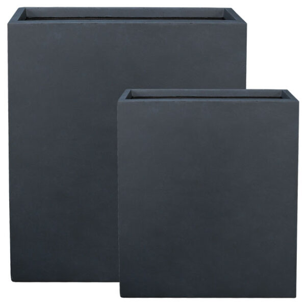 11-77466 Saksije od fiberstone PRAVOUGAONE set 2 kom
