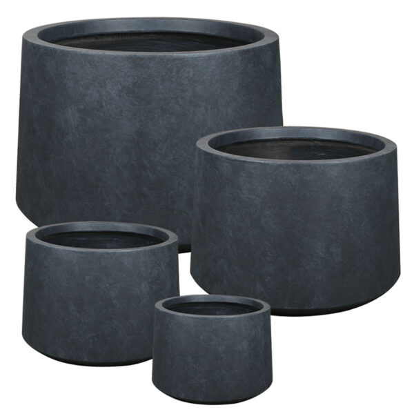 11-78767 Saksije od fiberstone KONUSNE set 4 kom